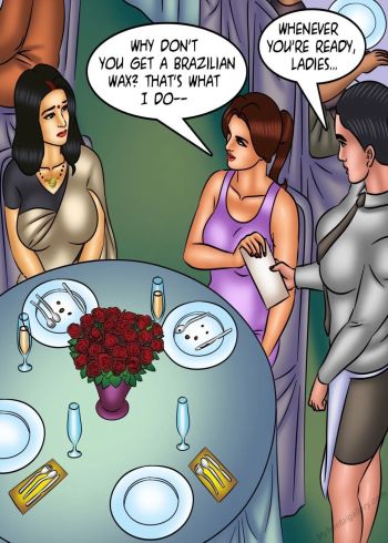 Cover of Savita Bhabhi 128 - Waxing Erotic